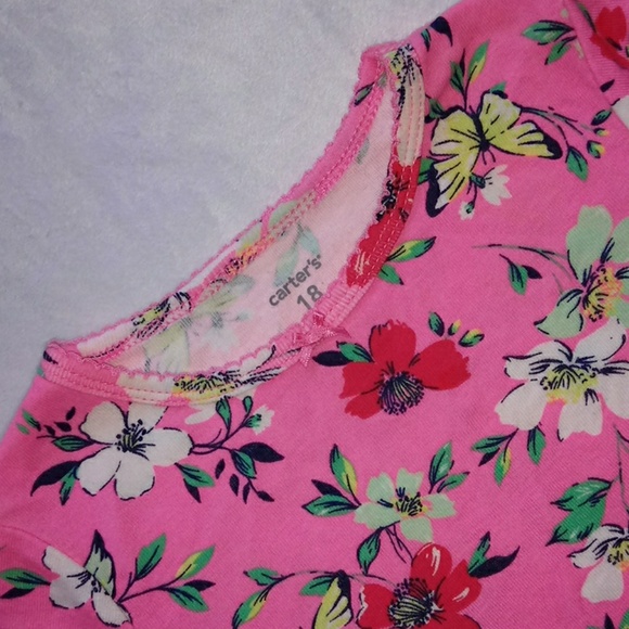 🏵3/$25🏵 NWOT Carter's Girls Pajama Set - Picture 4 of 5